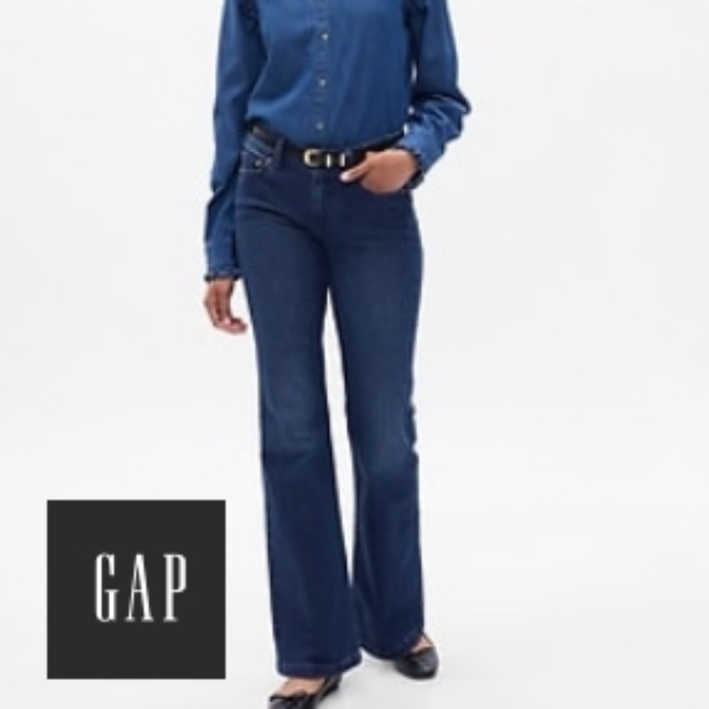 NWT Gap Low Rise 70’s Flare